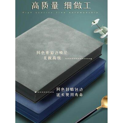 笔记本子软皮覆古羊巴皮a5日记成人精致高级2025年新款简约ins风