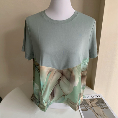 中老年女装短袖T恤妈妈夏装套装