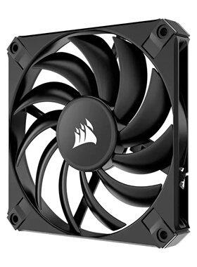 海盗船 AF120 12015 超薄静音120mm白色无光PWM温控电脑机箱风扇