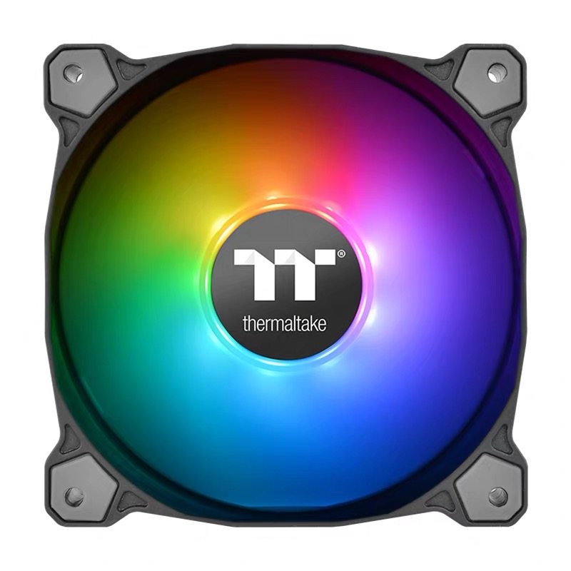 Thermaltake/TT Pure Plus 静音温控神光同步argb机箱cpu风扇12cm