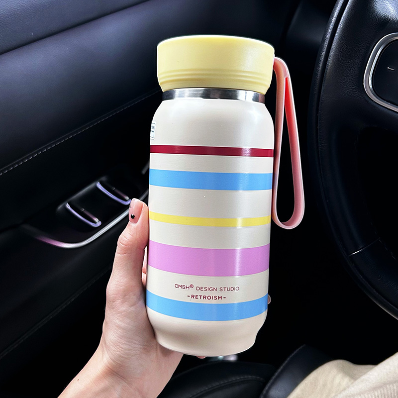 格卡简约便携茶水分离泡茶杯