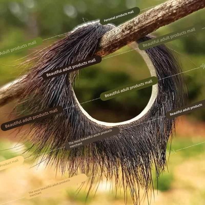 羊眼睛圈套马毛男士马尾圈硅胶圈环天然弹力羊眼马毛羊眼圈不掉毛