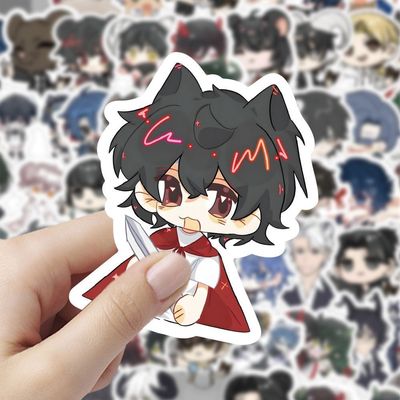 新款120贴十日终焉周边贴纸Q版可爱齐夏贴画装饰diy桌面墙面手机