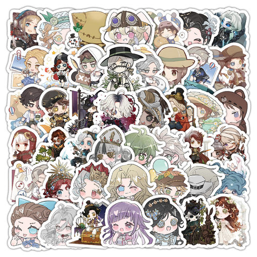 Q版第五人格不粘胶贴纸