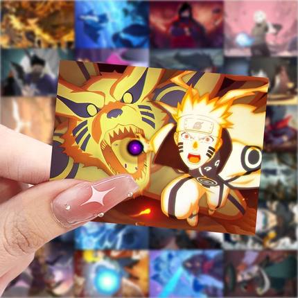 63张火影忍者壁纸贴纸卡通动漫装饰手机壳笔记本电脑防水贴画diy