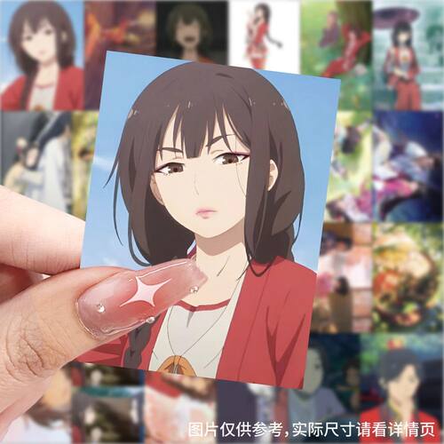 百妖谱桃夭贴纸国风动漫周边壁纸贴画diy手机壳电脑笔记本装饰图