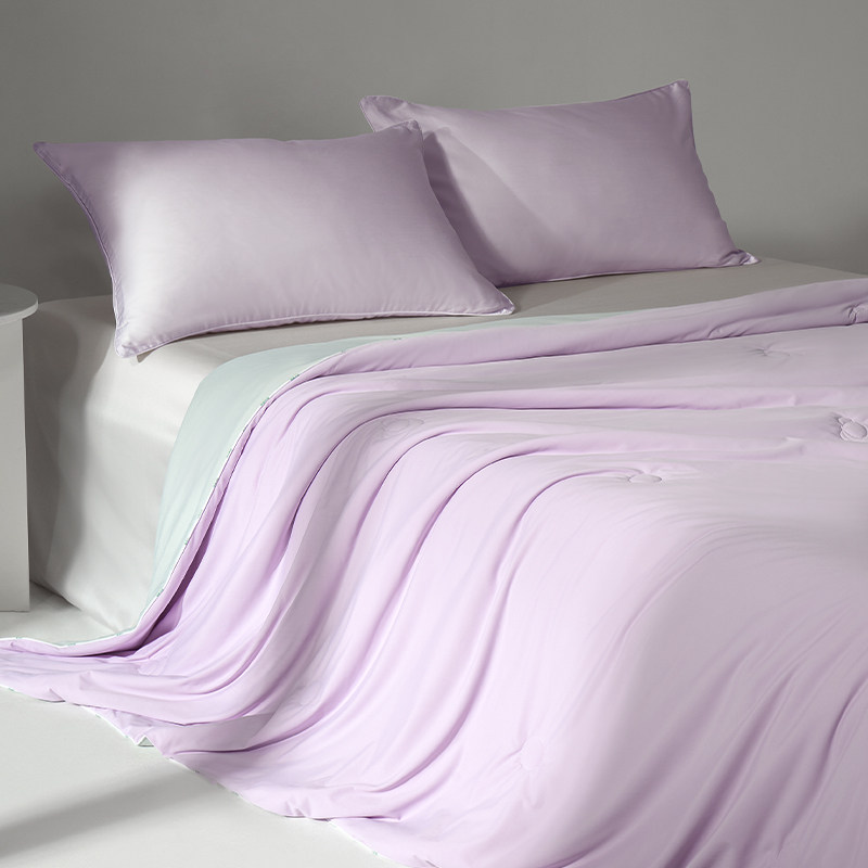 简单睡眠空调被夏凉被2025新款可机洗A类凉感冰丝抗菌单双人被子