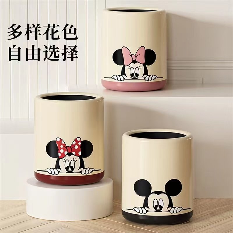 垃圾桶家用双层高颜值新款客厅厨房卫生间厕所大容量现代轻奢纸篓