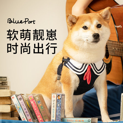 blueport猫狗可调节猫牵引