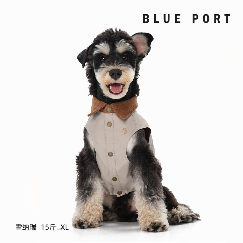 Blueport秋冬新款防泼水宠物马甲外套夹克衫可扣牵引绳狗衣服猫咪,宠物/宠物食品及用品,狗宠物服装/雨衣,淘宝优惠券,粉丝福利购,淘宝优惠卷