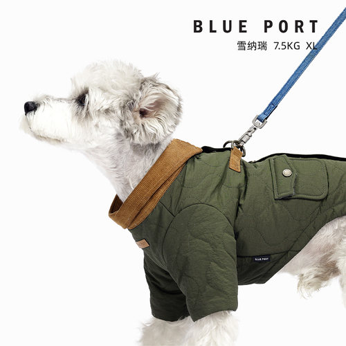 Blueport宠物保暖绗缝棉衣