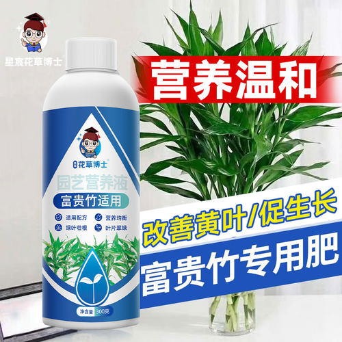 星宸花草博士富贵竹专用营养液