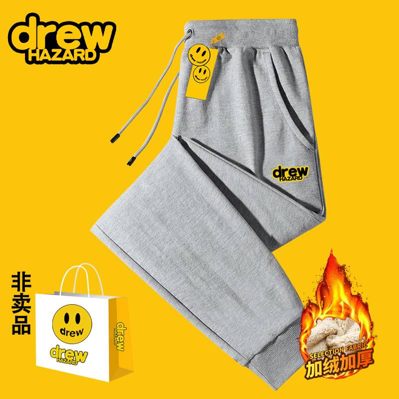 DREW HAZARD2022冬季新款休闲宽松卫裤小脚时尚潮_男装 第1张