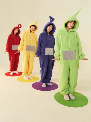 天线宝宝珊瑚绒睡衣卡通可爱