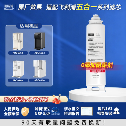 适用飞利浦净水滤芯ADD580/ADD5816806/8606/6803/6866/6862/6890