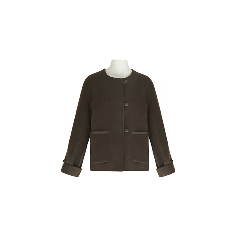 【小太阳严选】短款毛呢外套CW2DOC1025