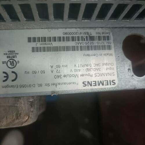 可维修西门子SINAMICS Power Module 340，型议价