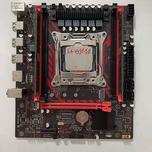 可维修X99-P3主板套装，无挡板，功能正常。主板成色新，实物议价