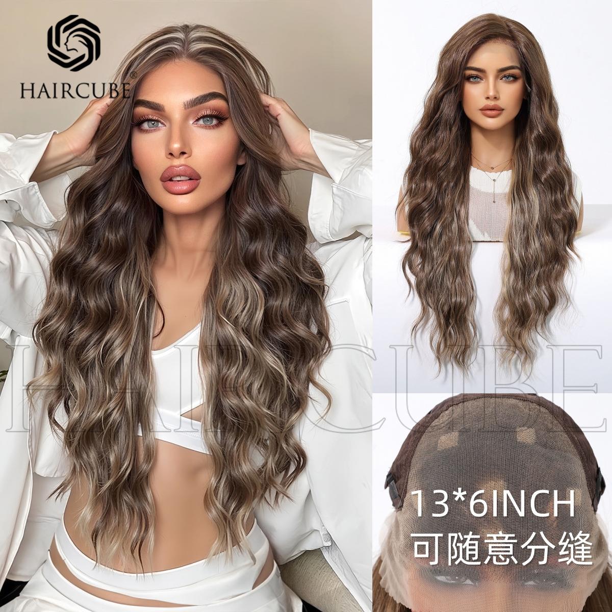 蕾丝假发头套tk亚马逊新品25年跨境头套13*6inch蕾丝源头工厂