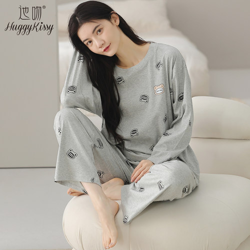 HuggyKissy2025新款春秋季睡衣