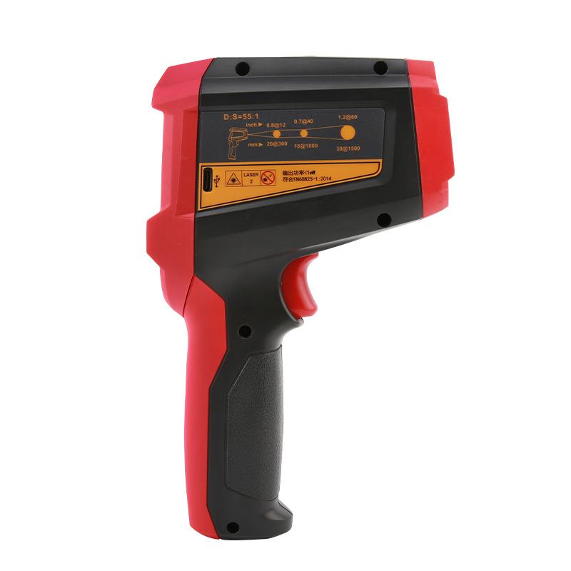 工业品UT305C红外测温仪非接触式电子温度计2200℃测温枪