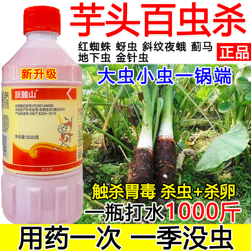 芋头杀虫剂芋头专用杀虫药强效百虫杀虫卵双杀红蜘蛛蚜虫斜纹夜蛾