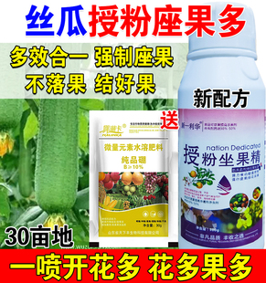 丝瓜授粉药丝瓜授粉座果精专用授粉花果素防落素保花保果素沾花素
