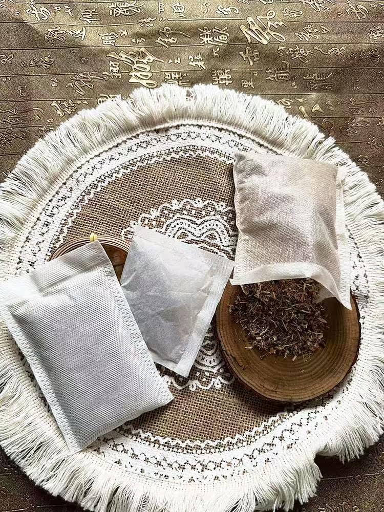 수제 DIY 충전재 가방 라이너 백단 진정 수면 보조 향 주머니 자동차 모기 구충제 및 전염병 예방 한약 향 주머니 소재