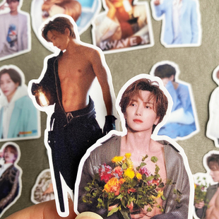 SuperJunior 朴正洙 利特手账贴纸韩国明星行李箱电脑应援贴装饰