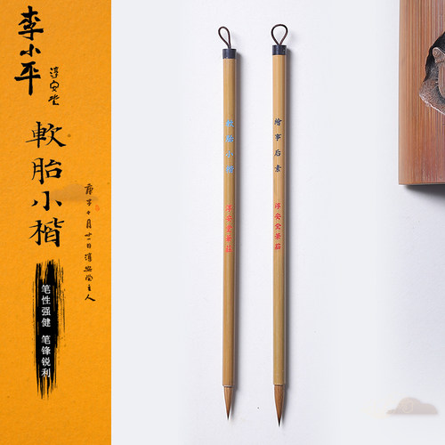 李小平淳安堂软胎小楷绘事后素