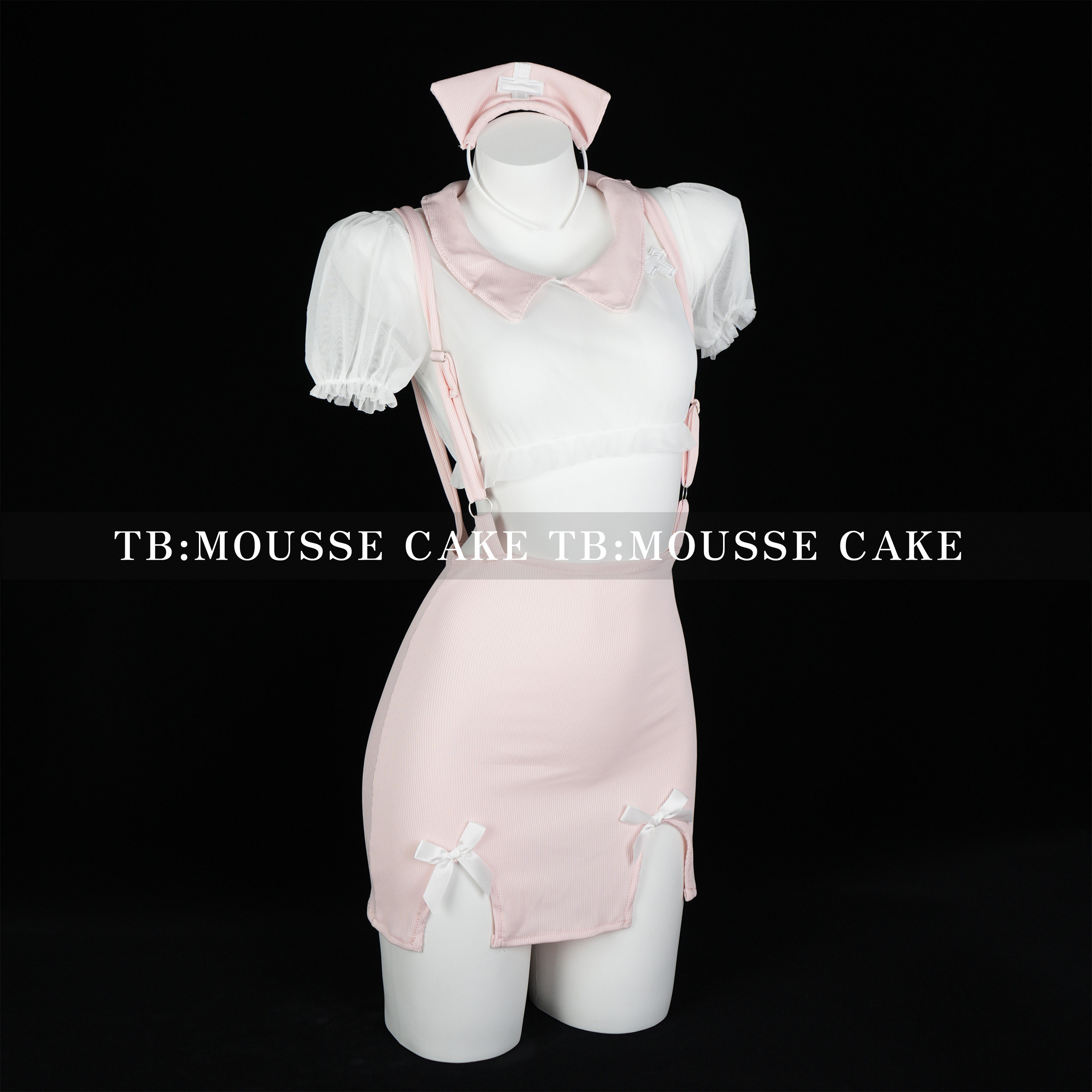 性感纯欲甜美护士装小胸包臀裙cos角色扮演情侣约会制服晴趣qqny