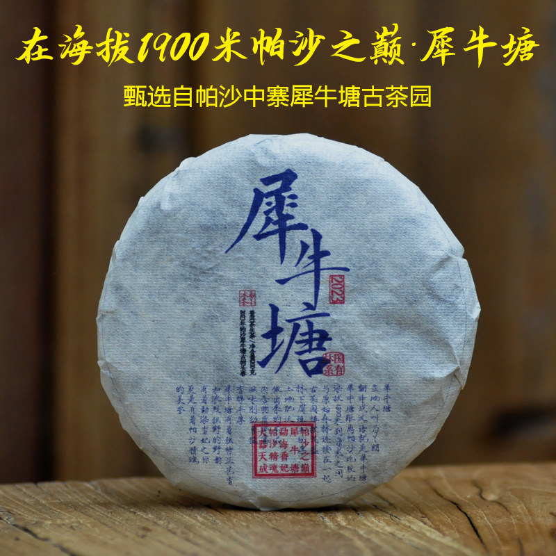 易小冰 2023年帕沙犀牛塘 古树普洱茶  200克/饼 普洱茶 生茶