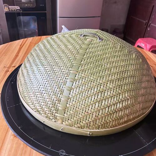 农家特色竹青皮头层皮防尘虫复古