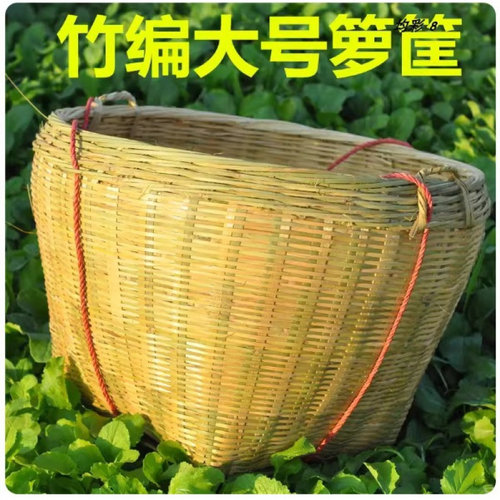 壮族大号箩筐竹编制品淘米箩篼粮