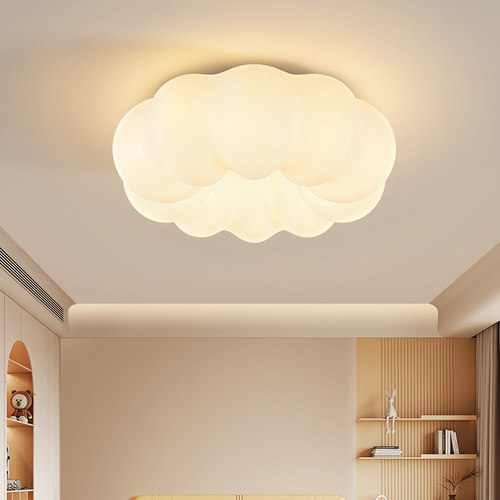 吸顶灯卧室主卧房间灯现代简约网红创意客厅灯led北欧书房阳台灯