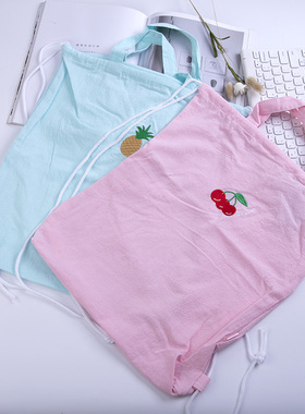 晨光水果派对抽绳袋ADMN4227休闲通勤旅游外出文艺