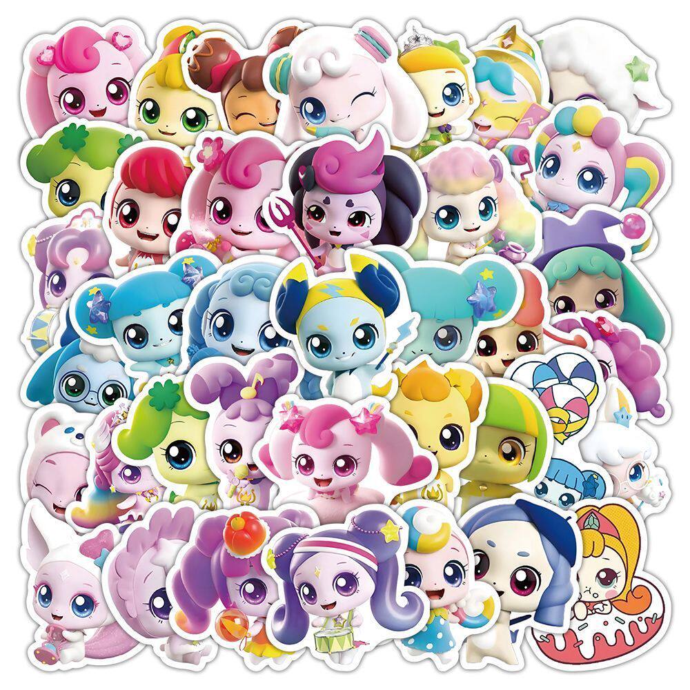 180张奇妙萌可贴纸勇气萌可热情萌可Q版可爱周边装饰手账素材防水