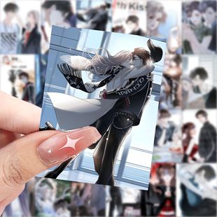 126张1st kiss漫画贴纸姜澜顾迟顾城日漫周边装饰手机壳防水贴画