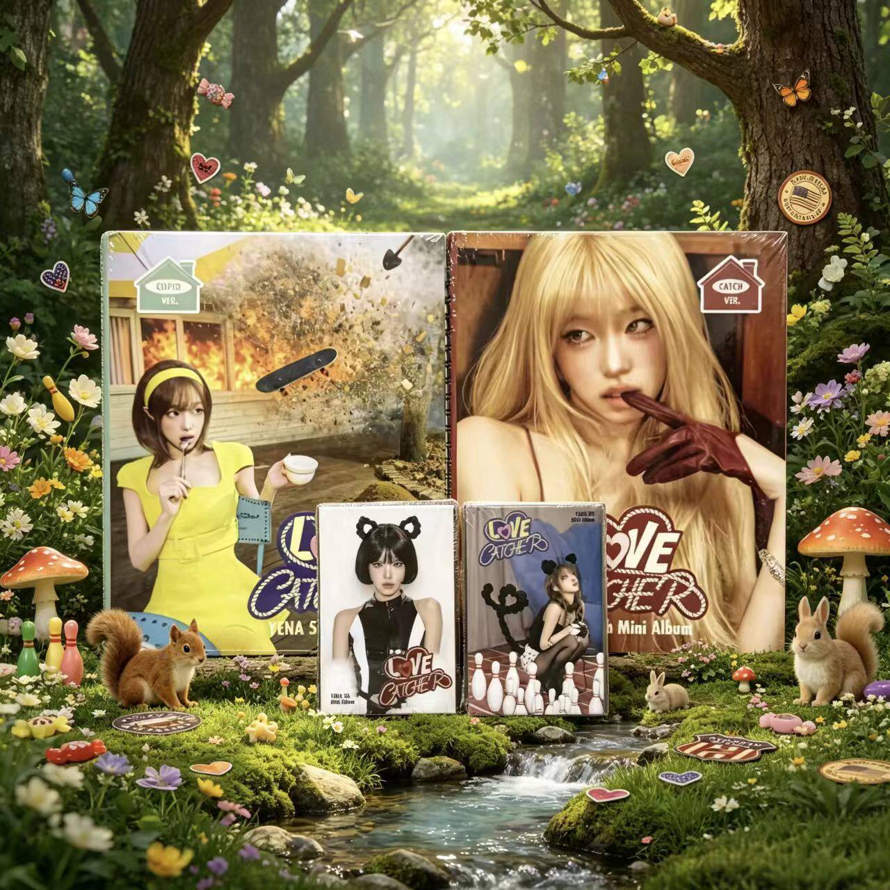 官方正版 崔叡娜Yena专辑 mini5 Love Catcher 首批未拆全新周边