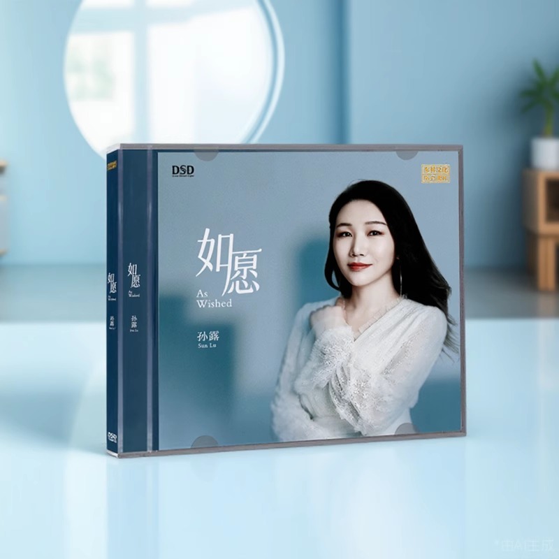 原装正版 孙露 如愿 DSD 无损音质CD高品质人声发烧HiFi经典老歌