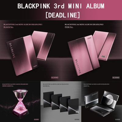 官方正版 BLACKPINK粉墨mini3迷你专辑《DEADLINE》小卡特典周边