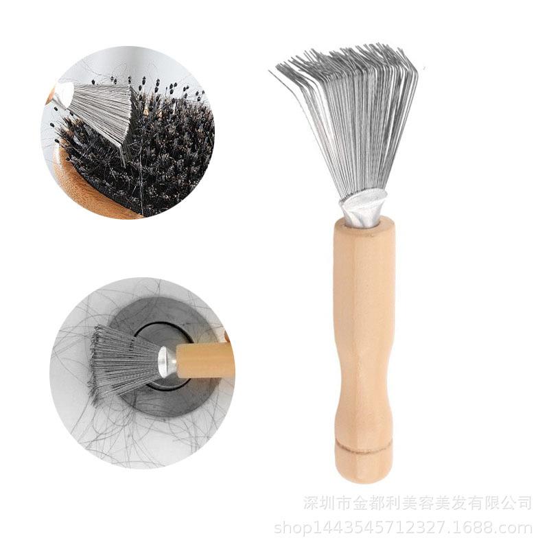梳子清洁爪气垫气囊梳清洁刷清洗梳子的卷发梳气垫梳梳清洁器