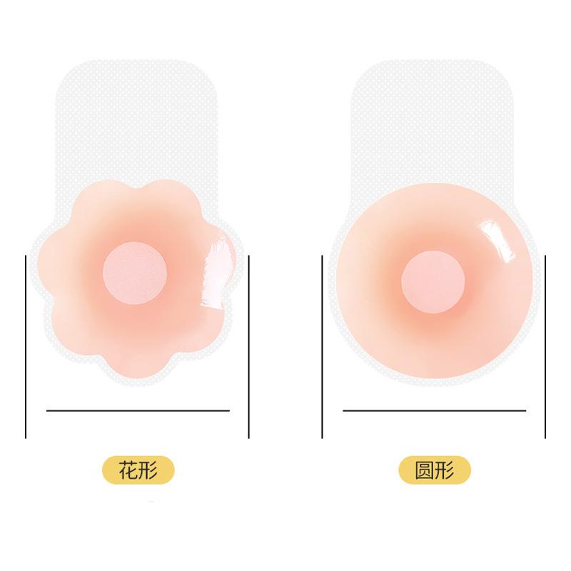 硅胶提拉胸贴女吊带用聚拢上托乳贴大胸专用婚纱用乳头贴防下垂
