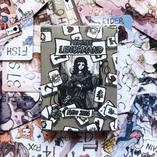 Primitive lenormand 简单利诺曼雷诺曼36+4通用/Rana系复刻牌