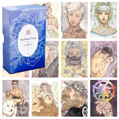 【现货】The botan tarot 牡丹塔罗牌泛维特系复刻牌