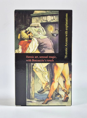 【现货】Decameron tarot 十日谈塔罗牌卡罗牌泛维特进阶牌