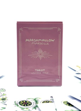 【现货】Marshmallow marseille tarot card棉花糖马赛塔罗卡罗牌