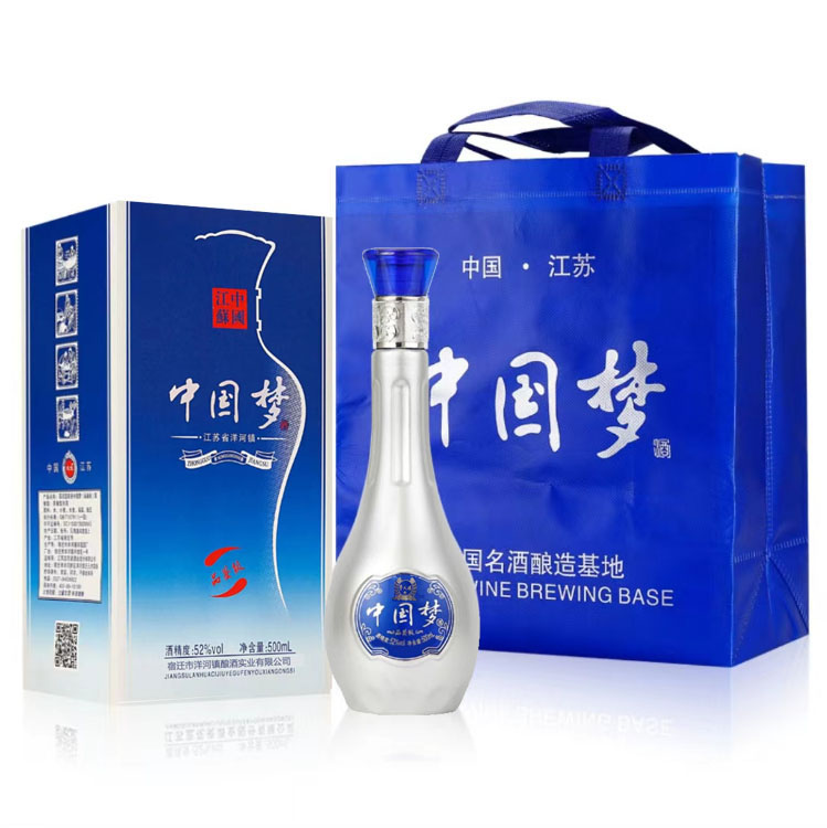 中国梦浓香型白酒品鉴52度