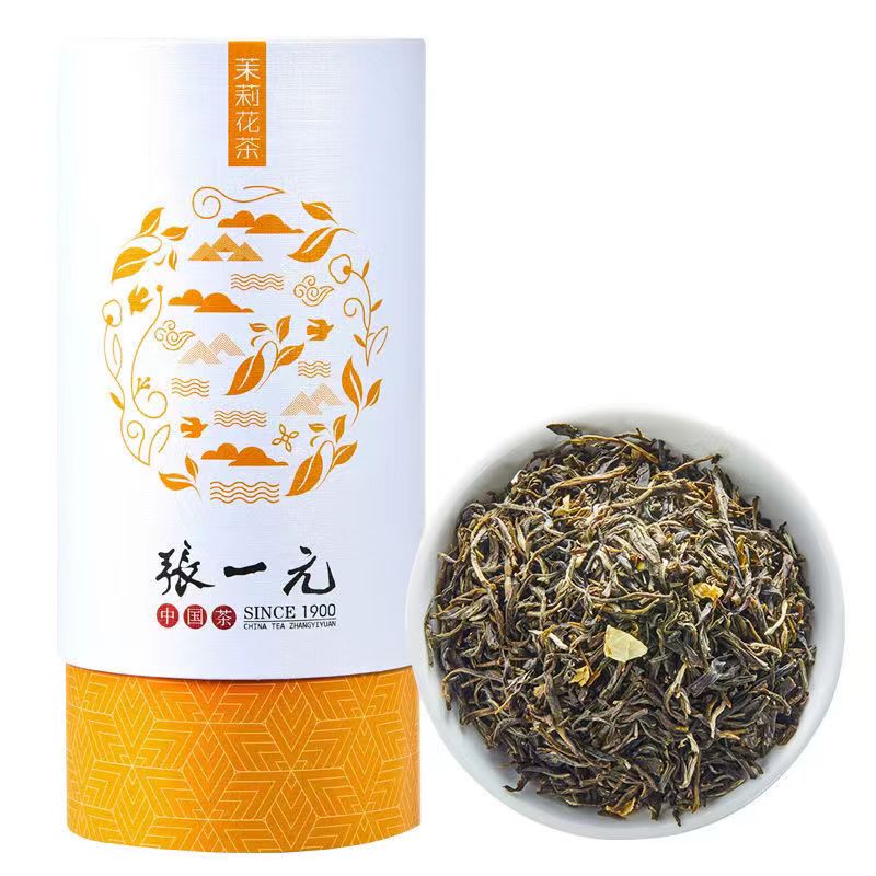 张一元茉莉花茶叶罐装罐装滇红茶罐装乌龙茶罐装龙井茶罐装普洱茶