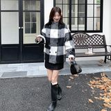 【一直补单款】经典格子毛呢外套ZB065-8871-P180-K268，女装毛呢外套，浙宝B馆111（原065）
